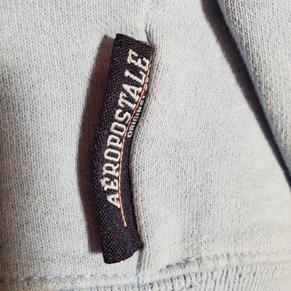 Aeropostale baby blue sweater - Picture 3 of 6
